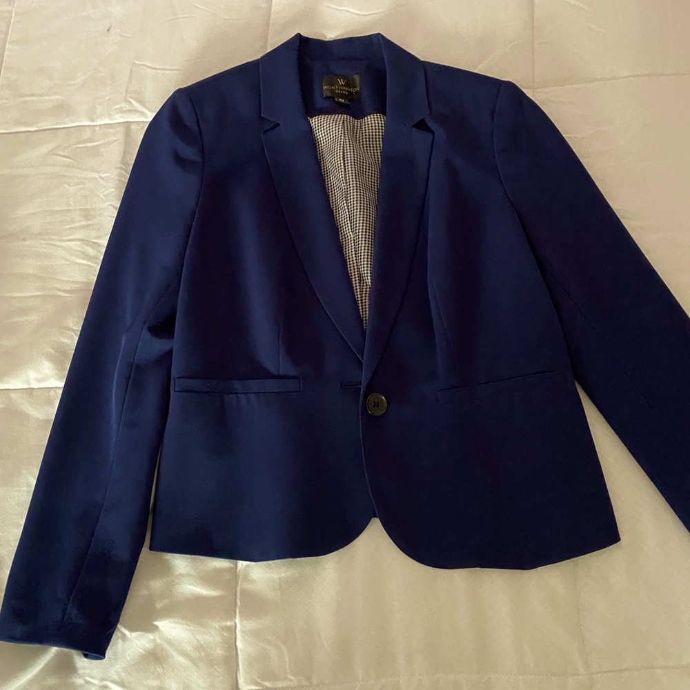 Worthington New Blue size PM Blazer